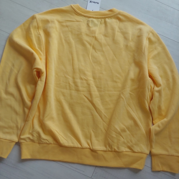 Hurley NEW womens Floral Palm Logo Sweatshirt - Picture 3 of 7